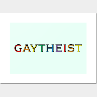 GAYTHEIST Posters and Art
